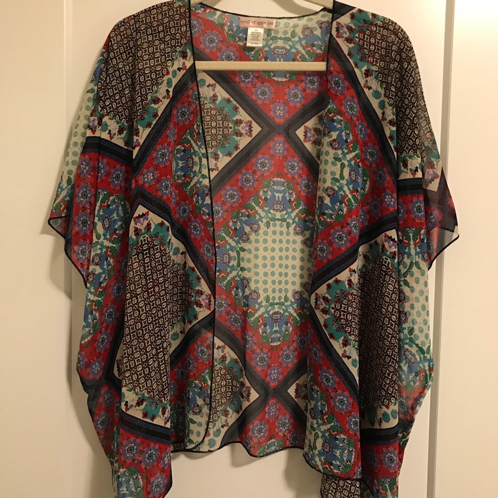 Sheer cardigan